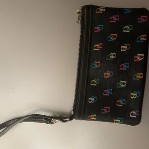 Donkey and Burke wristlet